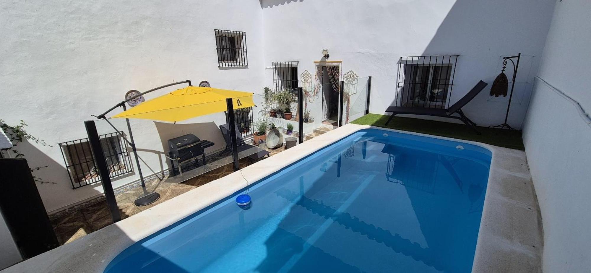 Vila La Fresquita, Castano Del Robledo Exteriér fotografie